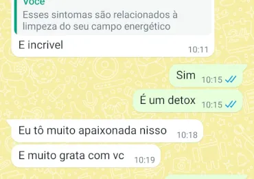 Depoimento de cliente — Juliana